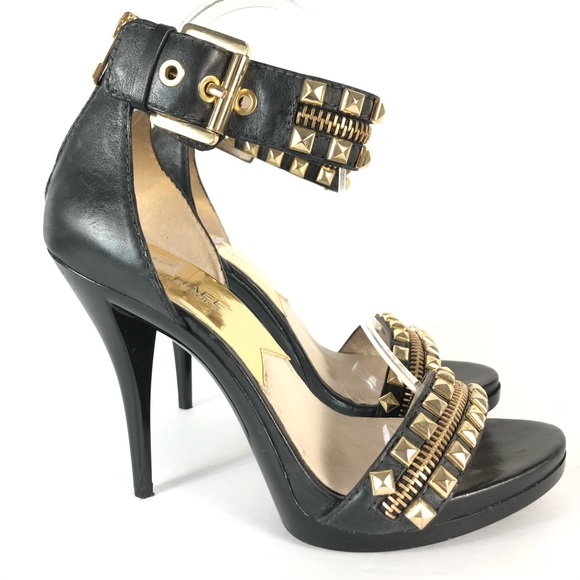 MICHAEL Michael Kors Shoes - michael kors heels sandals studded ankle strap